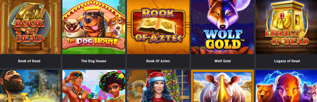 Vielzahl von beliebten Online-Slots Beste Slots bei DasistCasino